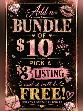 Women Makeup - Pink and Gold Promotional Bundle Graphic